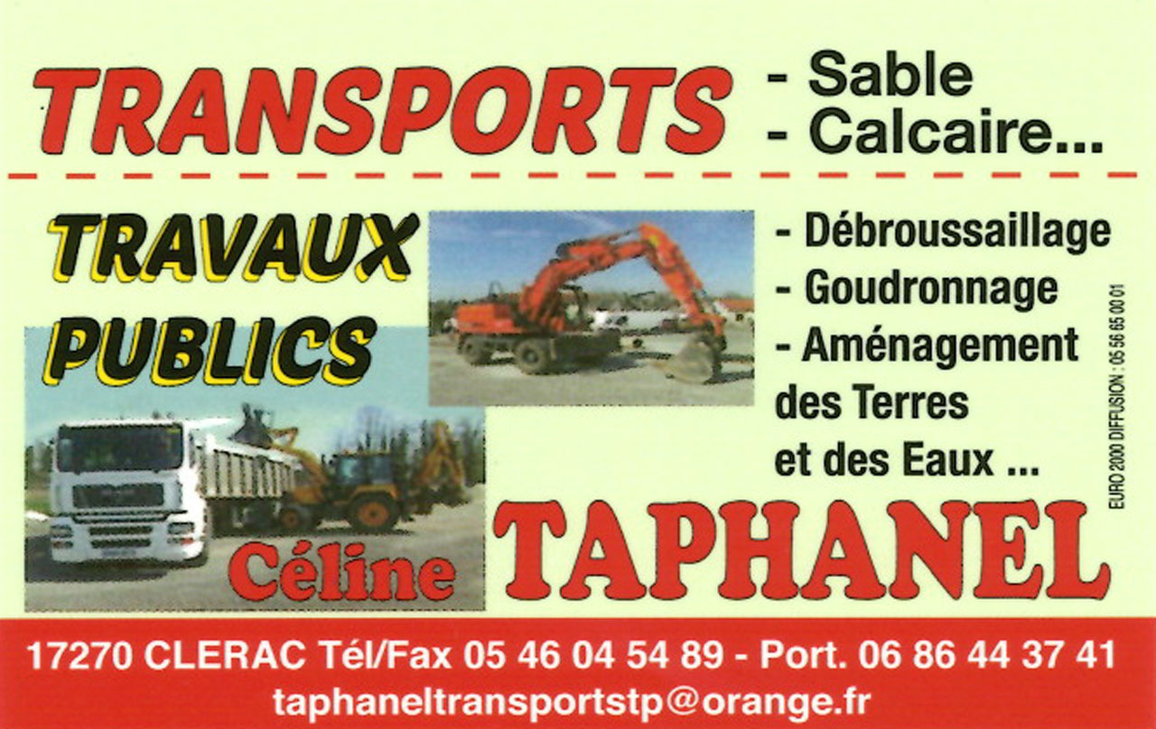 Transport Céline Taphanel - Ville de Clérac